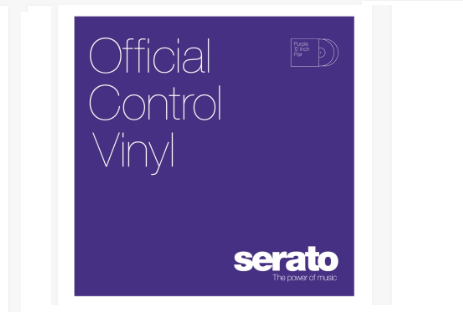 Time Code Serato Control Vinyl 12'' Par - Purple