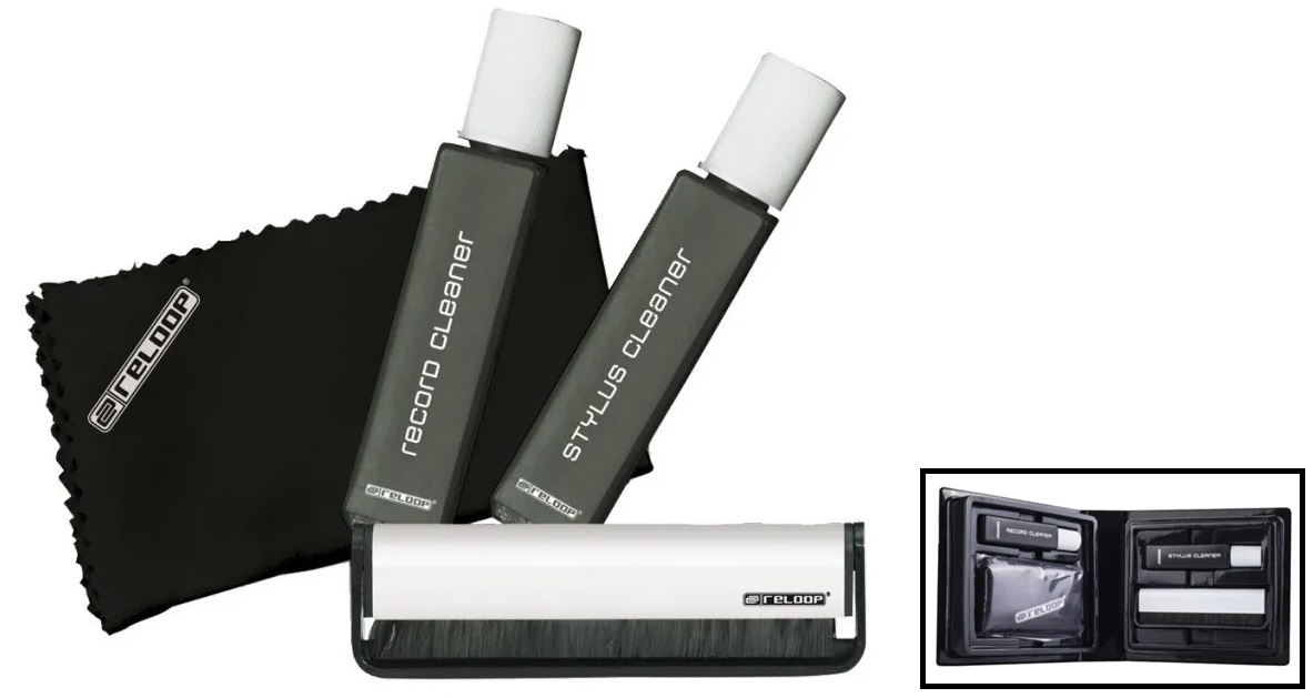 Kit De Limpeza Para Vinil/ Lp / Agulhas - Reloop Clean Set